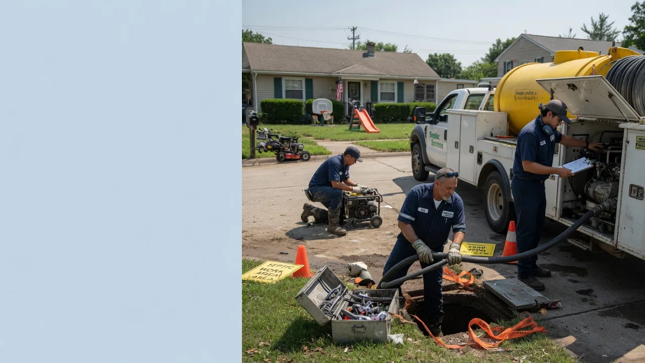 Septic Tank Pumping in Fairmont, WV near me